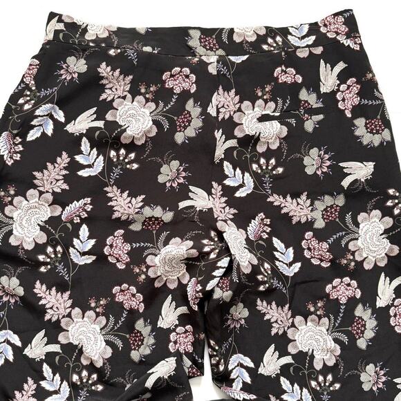 MARELLA Women’s Floral Print Silk Pants Trousers Wide Leg Italian Brand - Picture 15 of 15